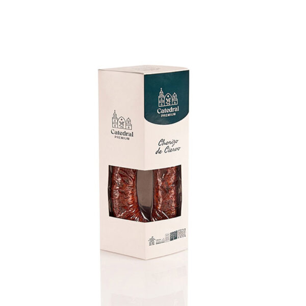 Chorizo de Ciervo 300 g Estuchado - Imagen 3