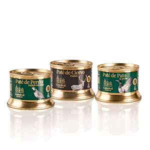 Pack Regalo Patés (Perdiz, Pato, Ciervo)